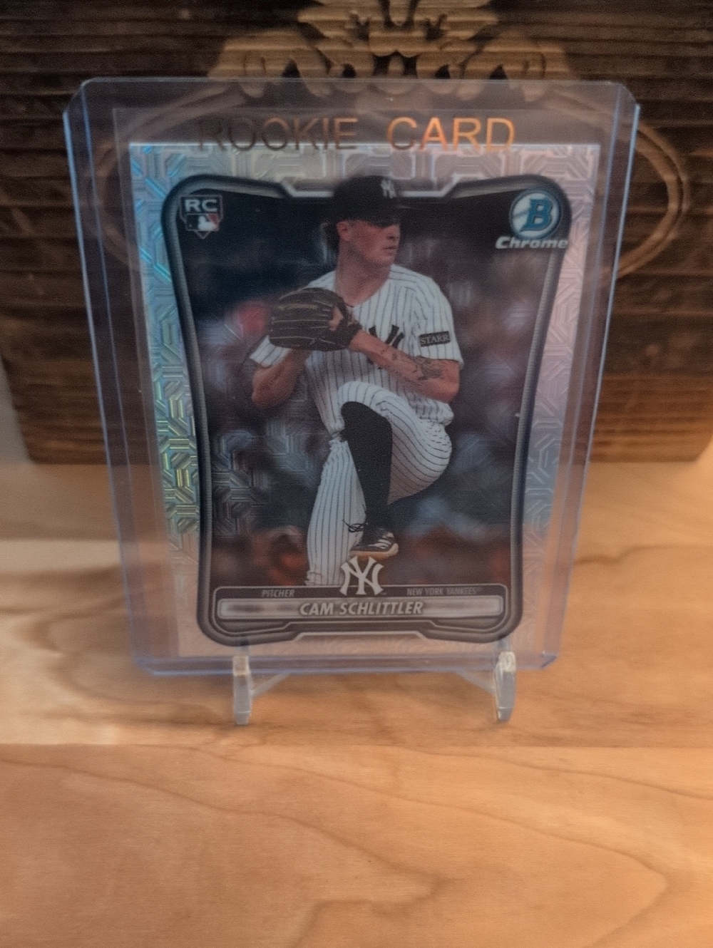 2026 Bowman Chrome Cam Schlittler Rookie Card Mojo Refractor Yankees 🔥🔥🔥